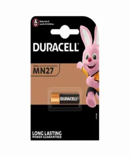 Алкална батерия DURACELL 12 V 1 бр. в опаковка за аларми А27 LR27
