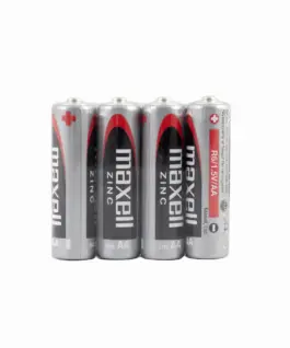 Цинк Манганова батерия MAXELL R6 4 бр. shrink 1.5 V