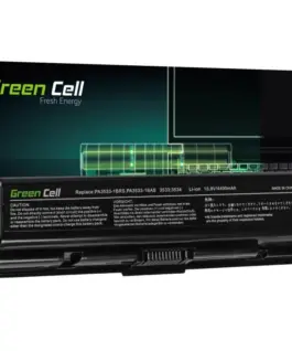 Батерия за лаптоп GREEN CELL Toshiba Satellite A200 A300 A500 L200 L300 L500 PA3534U 10.8V 4400