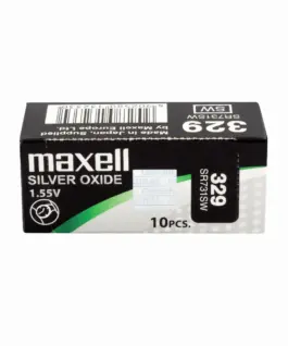 Alternative view от Бутонна батерия сребърна MAXELL SR731 SW / 329/, 1.55V