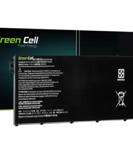 Батерия за лаптоп GREEN CELL Acer Aspire E 11 ES1-111M ES1-131 E 15 ES1-512 Chromebook 11 CB3-111 13 CB5-311 AC14B3K 11.4V