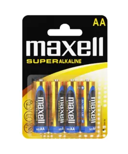Супералкални батерии MAXELL LR6 XL /4 бр. в блистер/ 1.5V