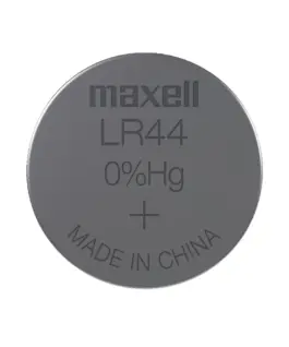 Бутонна микроалкална батерия MAXELL LR-44 /AG13/ 155V 10 бр./pack цена за 1