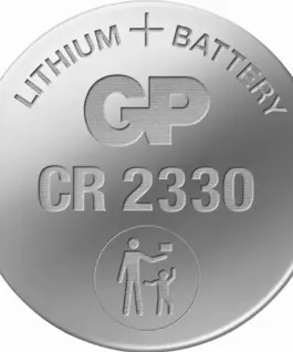 Alternative view от Литиева бутонна батерия GP CR-2330 3V 1 бр. в блистер /цена за 1 бр./