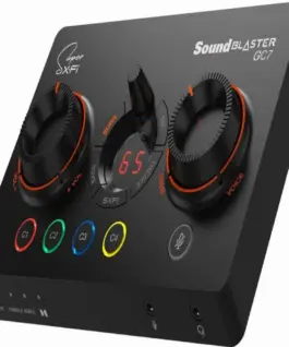 Външна звукова карта Creative Sound Blaster GC7 USB-C Super X-FI PC Mac PS 4/5 Xbox Nintendo