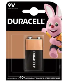 Алкална батерия 6LF22 R22 9V 1pk блистер BASIC DURACELL