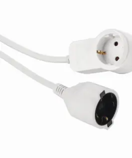 Удължителен кабел HAMA Powerplug Шуко мъжко Шуко женско Допълнителен контакт 3.0 m