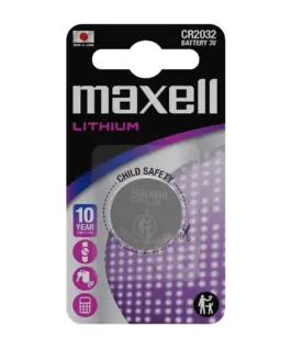 Бутонна батерия литиева MAXELL CR2032 3 V