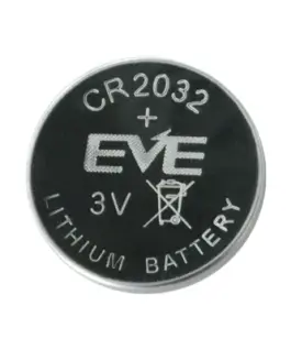 Бутонна батерия литиева CR 2032 1pc  bulk 3V  EVE BATTERY - Image 2