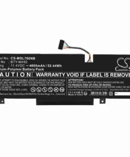 Батерия за лаптоп CAMERON SINO MSI Katana GF76 11UD-050 CS-MSL760NB BTY-M492 11.4V