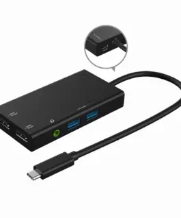 Кепчер j5create JVA01, HDMI - HDMI, USB-C хъб, Черен - Image 3