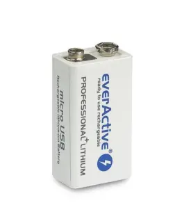 Акумулаторна Батерия R22 9V LiIon 500mAh/550 precharged +Usb-C 1бр. в опаковка