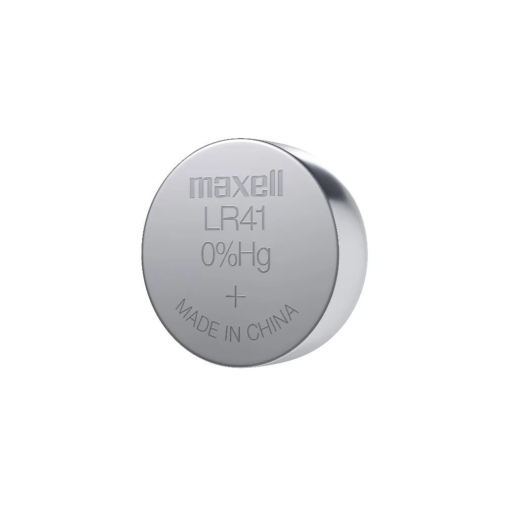 Бутонна микроалкална батерия LR41 /AG3/ 10 бр./pack цена за 1 бр. MAXELL - Image 2