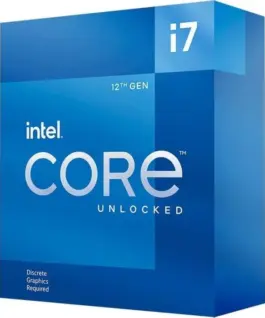 Alternative view от Процесор Intel Alder Lake Core i7-12700KF, 12 Cores, 3.6GHz, 25MB, LGA1700, 125W, BOX