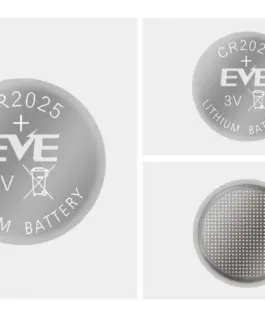 Бутонна батерия литиева CR 2025 1pc bulk 3V EVE BATTERY