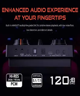 Външна звукова карта Creative Sound Blaster GC7, USB-C, Super X-FI, PC, Mac, PS 4/5, Xbox, Nintendo Switch - Image 3