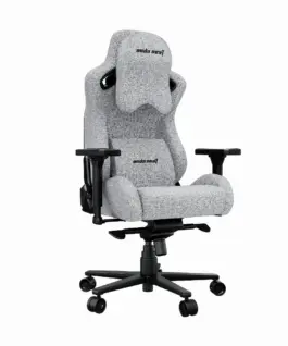 Anda Seat геймърски стол Gaming Chair Kaiser 2 Pro - Grey Fabric - Image 4