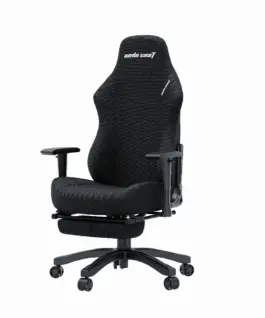 Anda Seat геймърски стол Gaming Chair Luna Pro - L - Fabric Black - Image 4