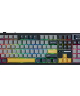 Aula геймърска механична клавиатура Wireless Gaming Mechanical Keyboard F108 PRO - Volcanic Switch [Linear] (English US) Black