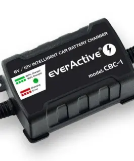 Зарядно процесорно устройство за акумулатор 6V/12V everActive CBC-1 v2 до 1А за автомобили