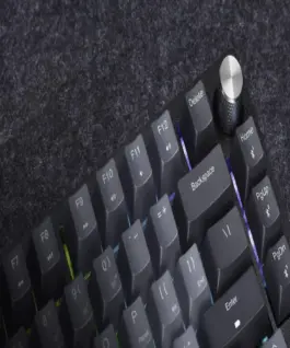 Alternative view от Геймърскa безжична/блутут механична клавиатура Corsair K65 Plus RGB 75% , Corsair MLX Fusion Tactile Yello
