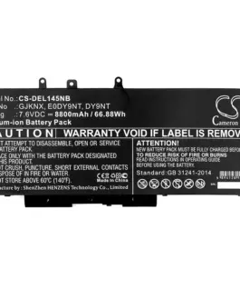 Батерия за лаптоп DELL Latitude 14 5490 Latitude 15 5590 Precision 3520 LiIon 7.6V 8800mAh CAMERON