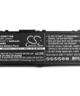 Батерия за лаптоп DELL Precision 15 7000 Precision 7510 7520 0FNY7 LiIon 11.1V 6400mAh CAMERON