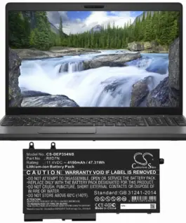 Батерия за лаптоп DELL Inspiron 7506 LATITUDE 5400 Precision M3540 49HG8 LiIon 114V 4100mAh CAMERON