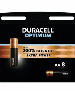 Алкална батерия DURACELL OPTIMUM LR6 /8 бр. в блистер/ 1.5V