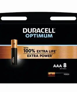 Алкална батерия DURACELL OPTIMUM MX2400 LR03 AAA /8 бр. в блистер/ 1.5V