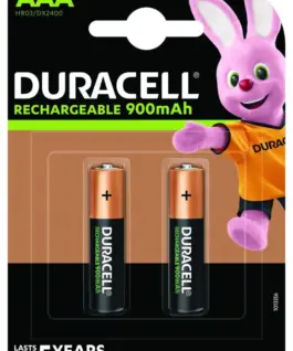 Акумулаторна батерия DURACELL R03 AAA 900mAh NiMH 1.2V 2 бр. в