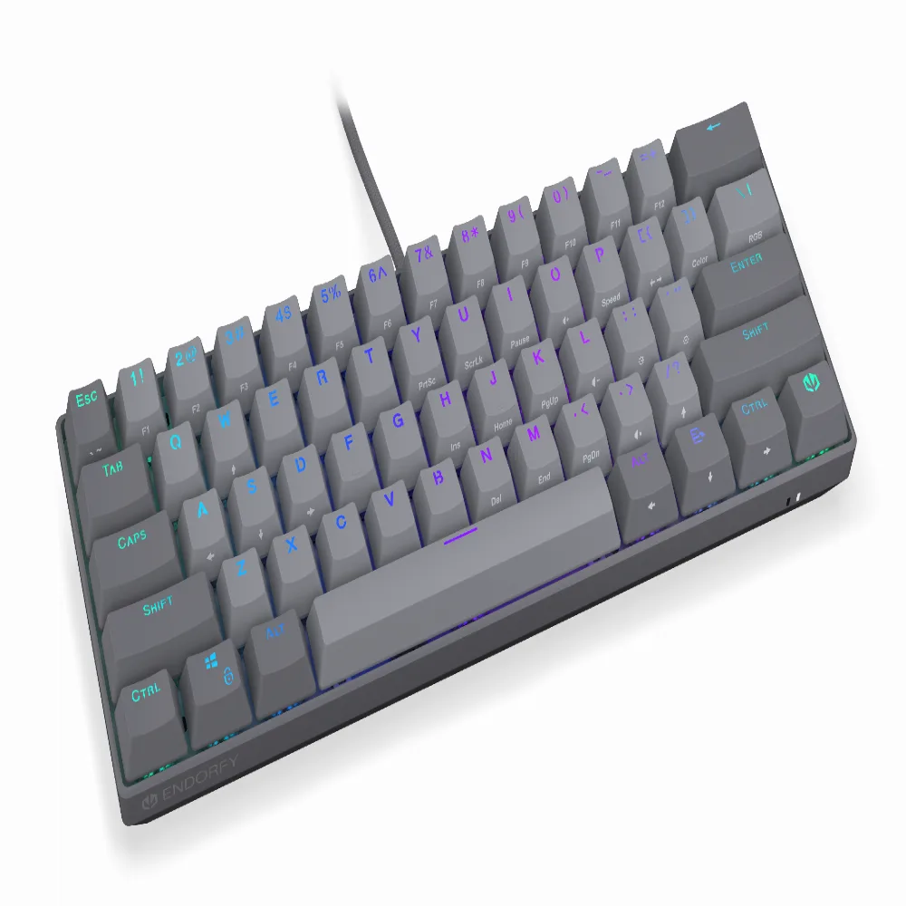 Endorfy механична клавиатура Thock V2 Compact, PBT, Endorfy Red switch, US Layout - Image 2