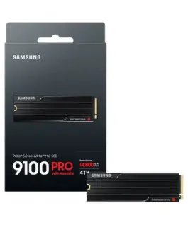 SSD диск SAMSUNG 9100 PRO 4TB, PCIe 5.0 NVMe M.2 Type 2280 Heatsink - Image 3