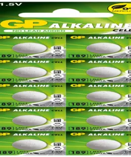 Бутонна алкална батерия GP189 LR-1130/ 10 бр./pack цена за 1 бр./ 1.55V