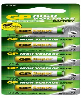 Алкална батерия GP 12 V /5бр./pack цена за 1 бр. батерия/ за аларми