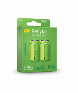 Акумулаторна Батерия ReCyko, Size C, LR14, 3000mAh, 1.2V - Image 3
