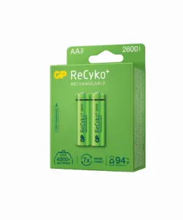 Alternative view от Акумулаторна Батерия GP R6 AA 2600mAh NiMH 2 бр. 270AAHCE-EB2 GP
