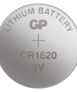Alternative view от Литиева бутонна батерия GP CR1620 3V 5 бр. в блистер /цена за 1 бр. батерия/ GP