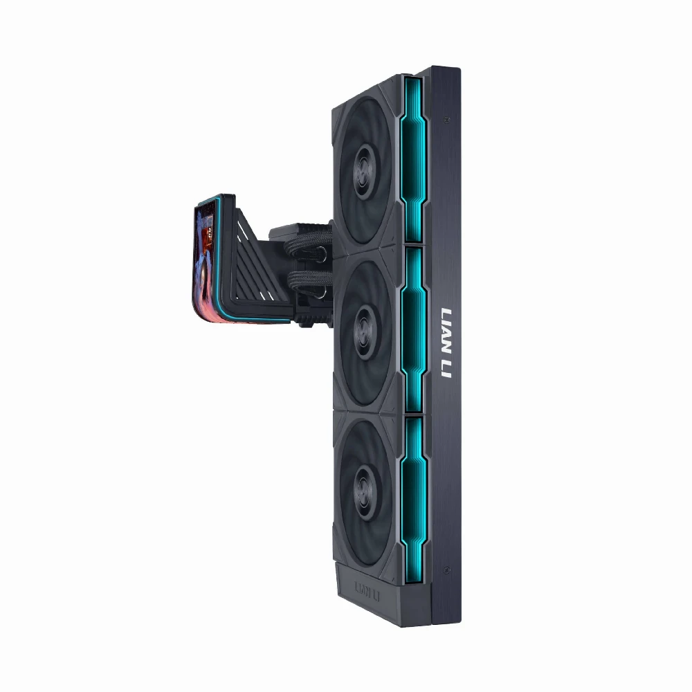 Lian Li водно охлаждане Water Cooling HydroShift II OLED Curved 360 TL - Black - Image 3