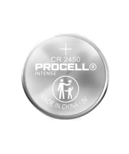 Бутонна батерия DURACELL PROCELL CR2450 3V 1 бр. bulk Литиева /цена за 1