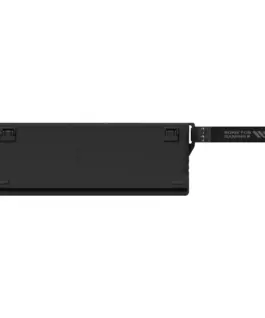 Alternative view от Marvo безжична механична геймърска клавиатура Wireless Gaming Mechanical keyboard Saber 65W KG965W - 1K, Banana Crystal [Linear], (English US)