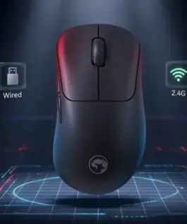 Marvo безжична геймърска мишка Wireless Gaming Mouse Niro B40 M529W - 10000dpi, 2.4G, Bluetooth 5.3 - Image 5
