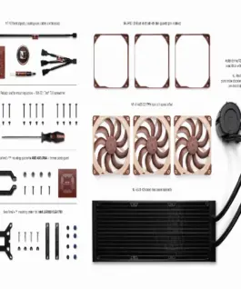 Noctua водно охлаждане Water Cooling NL-LC1-42 - Image 3