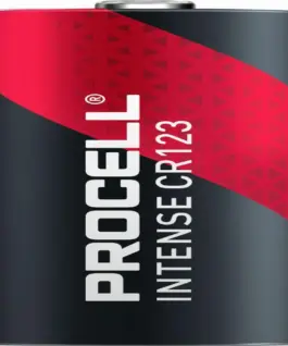 Alternative view от Батерия литиева индустриална CR123 3V 10 бр. в опаковка PROCELL INTENSE DURACELL /цена за 10 бр