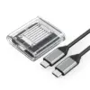 Orico външна кутия за диск Storage - Case - M.2 2230 NVMe - TC20-M2-10G-GY-BP - 10Gbps