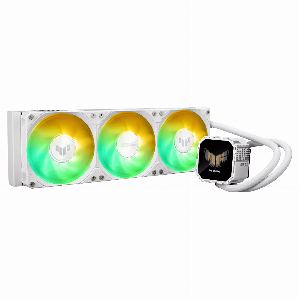 Охладител за процесор ASUS TUF Gaming LC III 360 ARGB LCD White Edition - Image 3