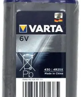 Цинк карбонова батерия 4R25 /1 бр. в опаковка/ 6V 7.5Ah VARTA