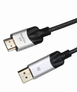 Alternative view от VCom Кабел Display Port M / HDMI M - 4K 60Hz - CG608M-1.8m
