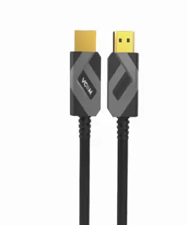 Alternative view от VCom Кабел HDMI v2.1 M / M 2.0m  - 8K Dolby Vision HDR, Black/Grey - CG805-2.0m