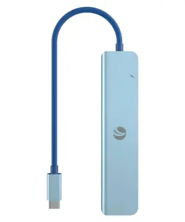 Alternative view от VCom докинг станция Docking Station Type-C 7-in-1 - CUE18 - PD3.0 100W, HDMI, USB3.0 x 1, USB2.0 x 2, SD, TF